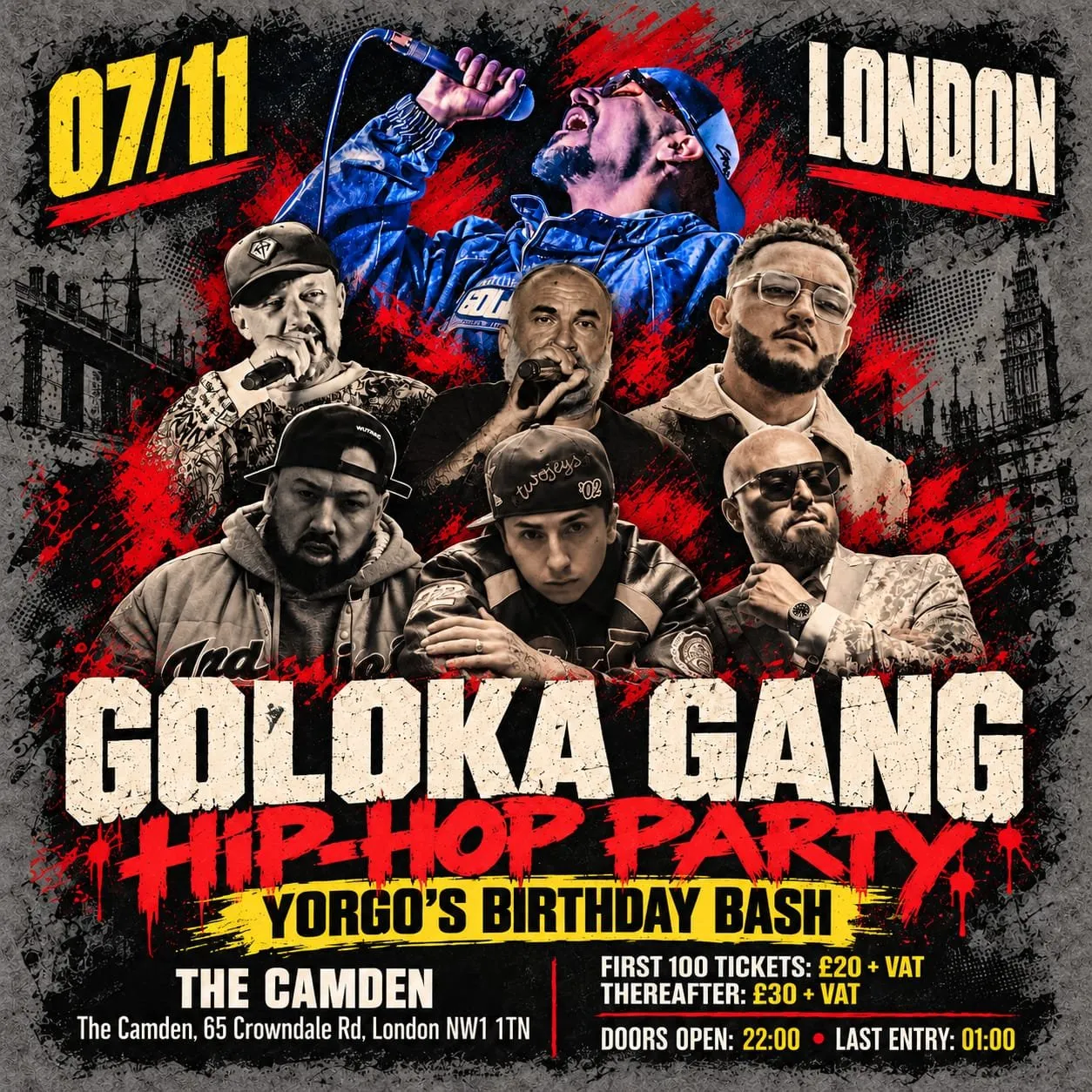 GOLOKA GANG HIP-HOP PARTY - YORGO'S BIRTHDAY BASH