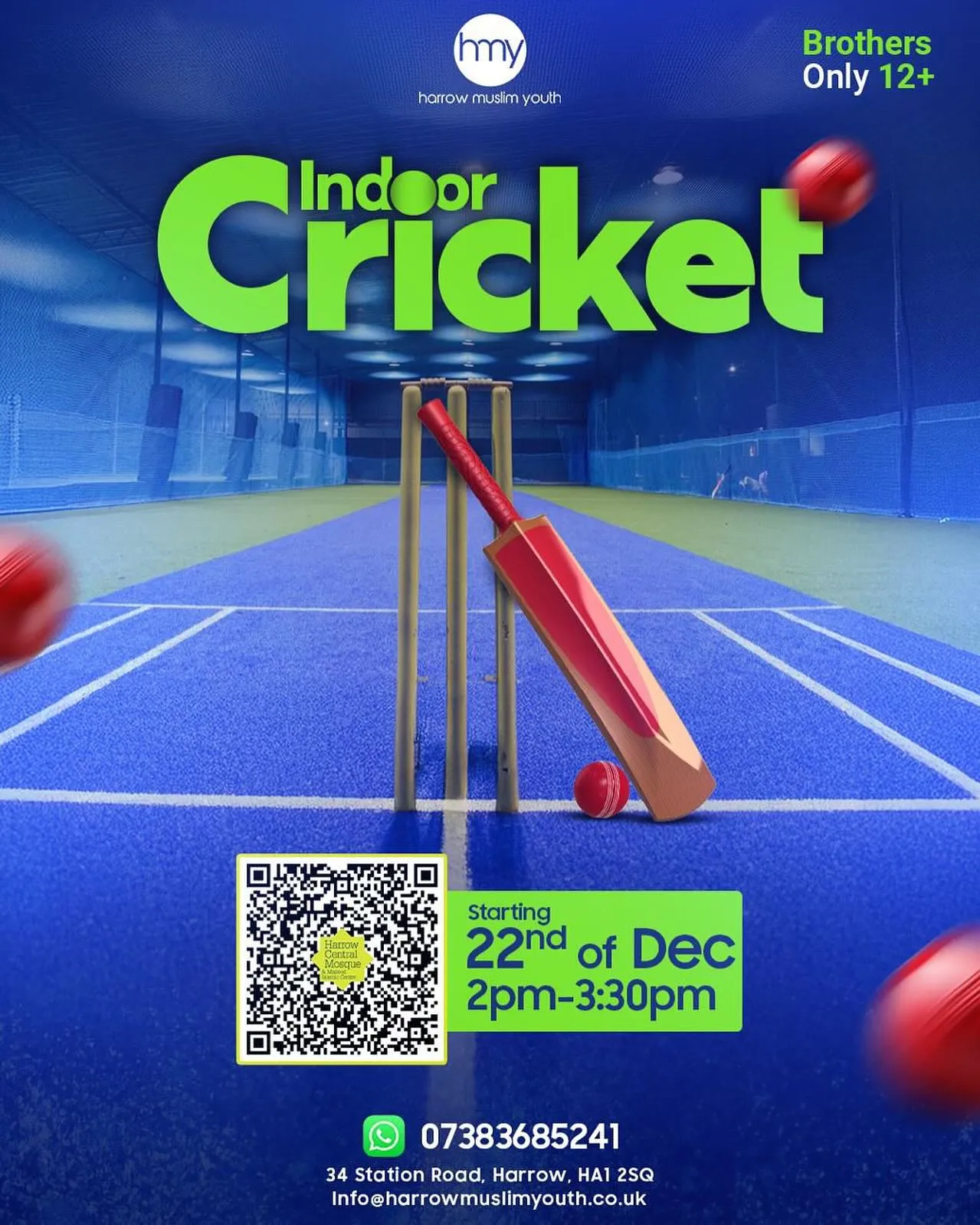 Boys Indoor Cricket
