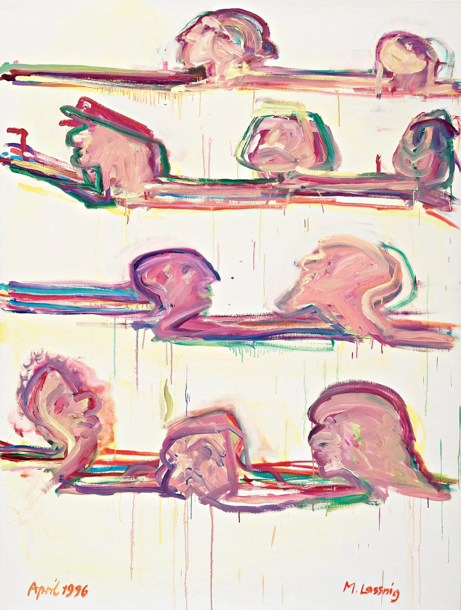 Maria Lassnig und Edvard Munch