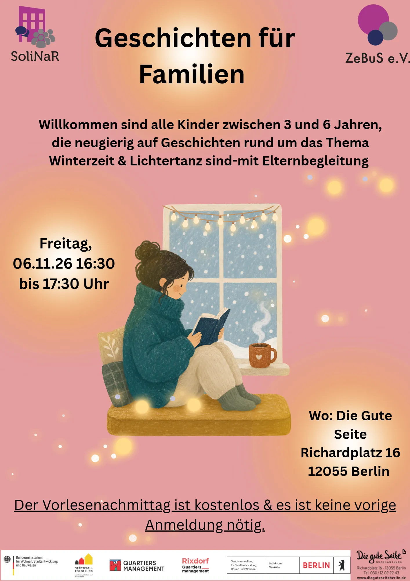 Geschichten für Familien: Winterzeit & Lichtertanz