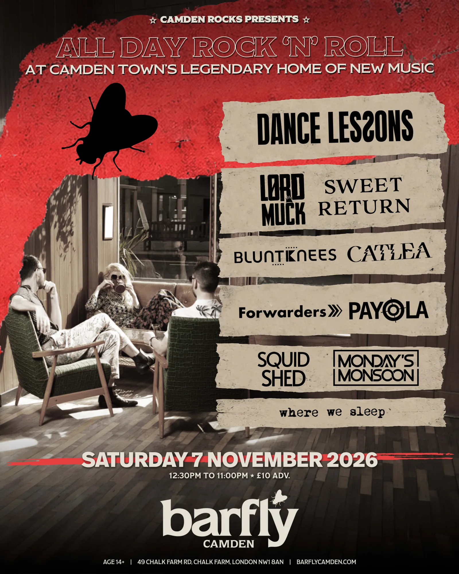 Camden Rocks All Dayer - Dance Lessons & more
