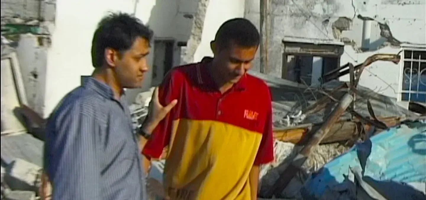 With Hasan in Gaza