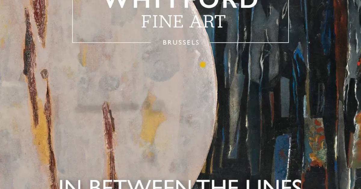 IN BETWEEN THE LINES A dialogue between the past and the present with works by Caziel and Isabelle Nothomb