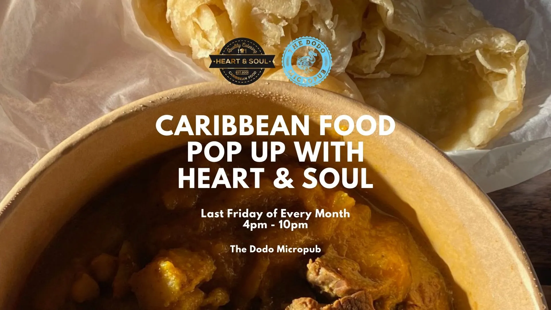 Caribbean Food Pop Up Returns