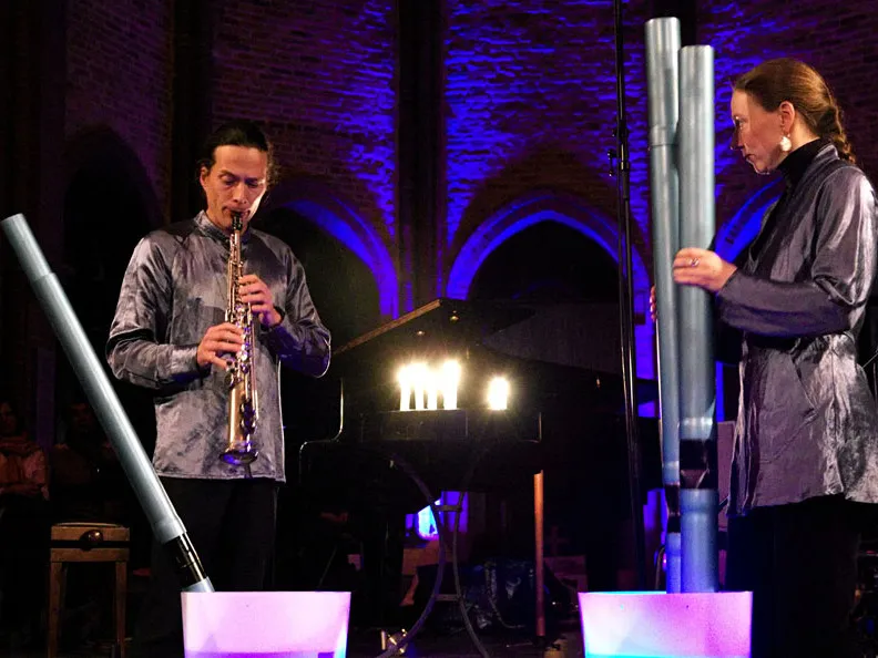 "Liquid Soul - Musik aus Luft und Wasser" ein Abend mit Gert Anklam, Beata Gatscha und Pandit Radheshyam Sharma