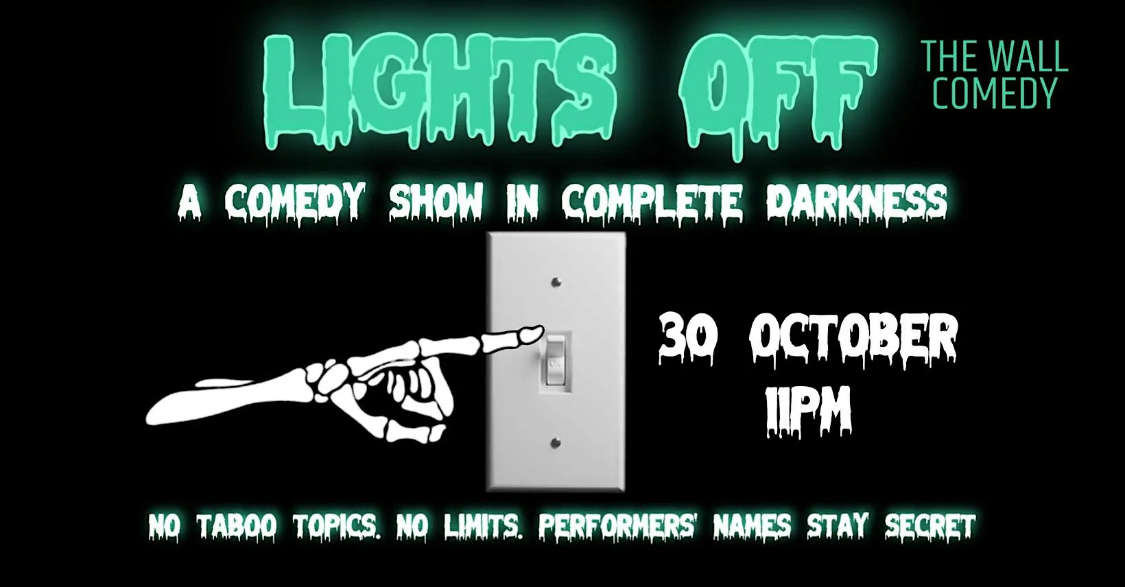 Lights Off — A Comedy Experience in Complete Darkness