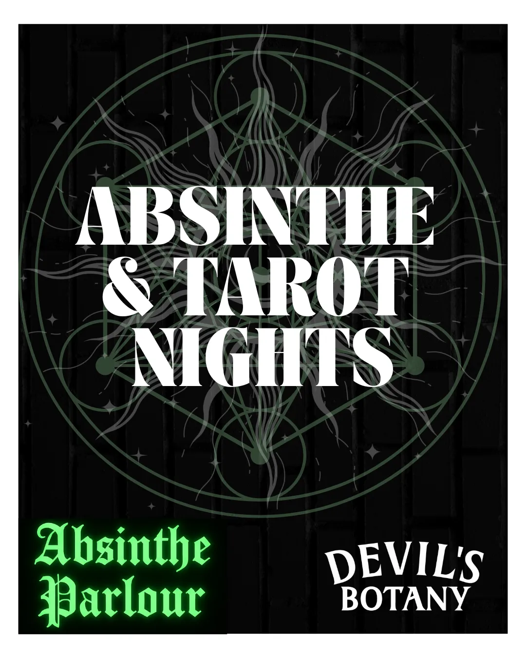 Wicked Wednesdays: Tarot Reading with Tobias + Devil’s Botany – LIVE