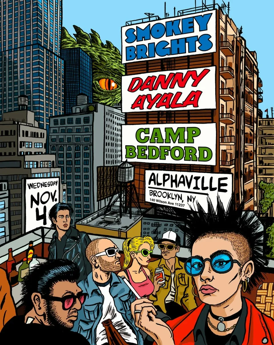 Smokey Brights, Danny Ayala, Camp Bedford