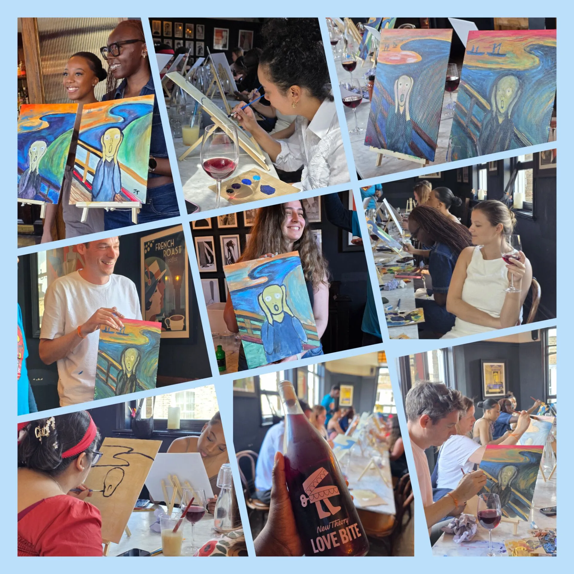 Monthly Sip and Paint
