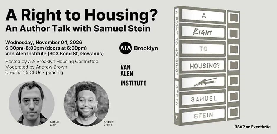 Author Talk: A Right to Housing? by Samuel Stein