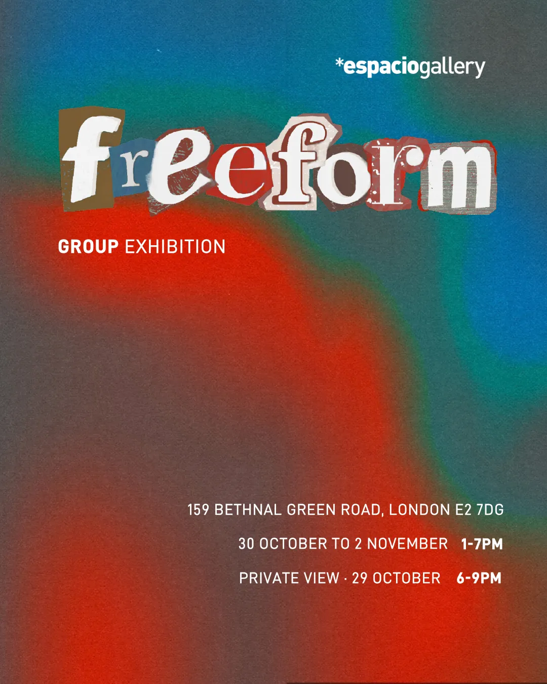 FREEFORM · A contemporary group exhibition