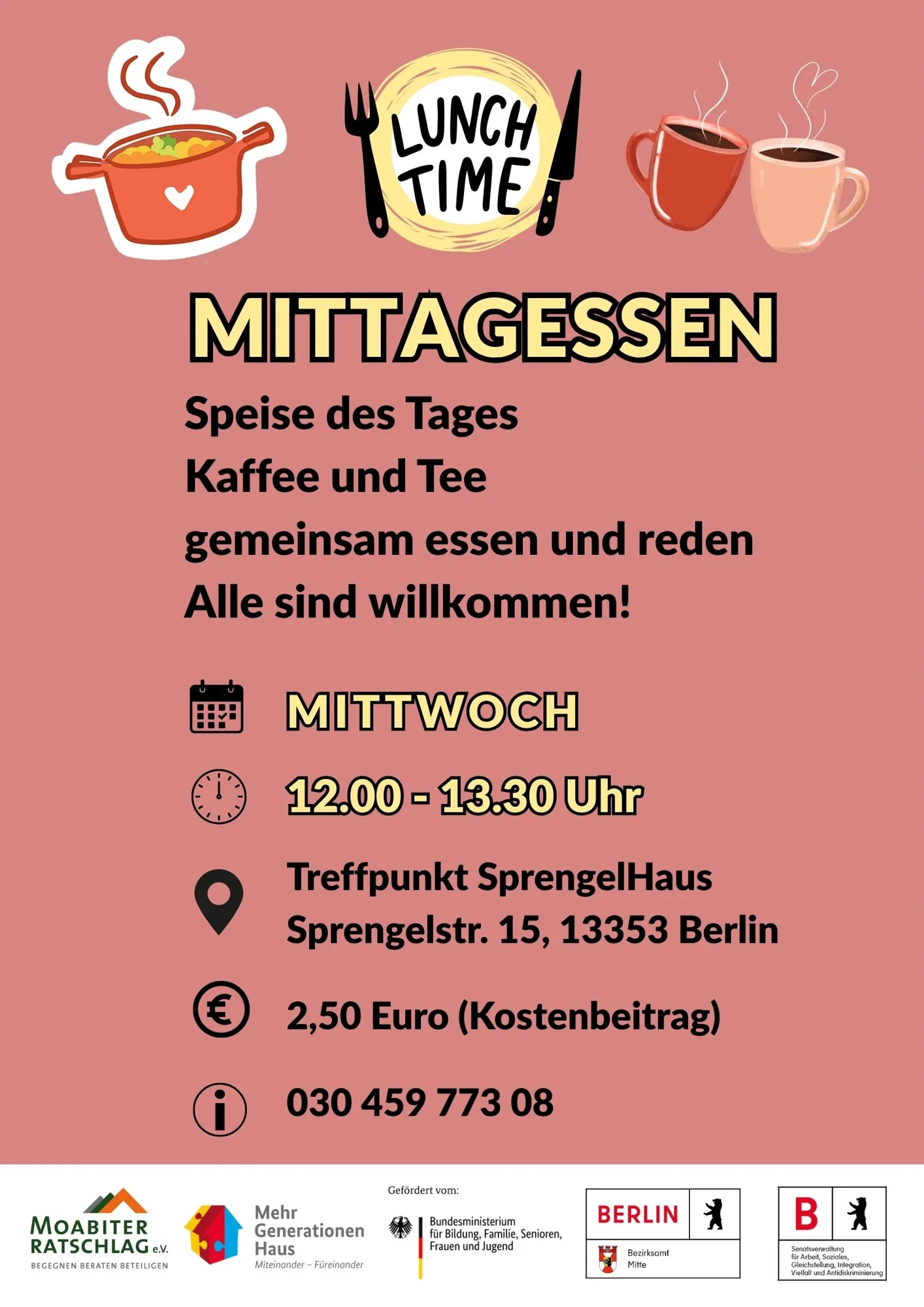 Gemeinsames Mittagessen