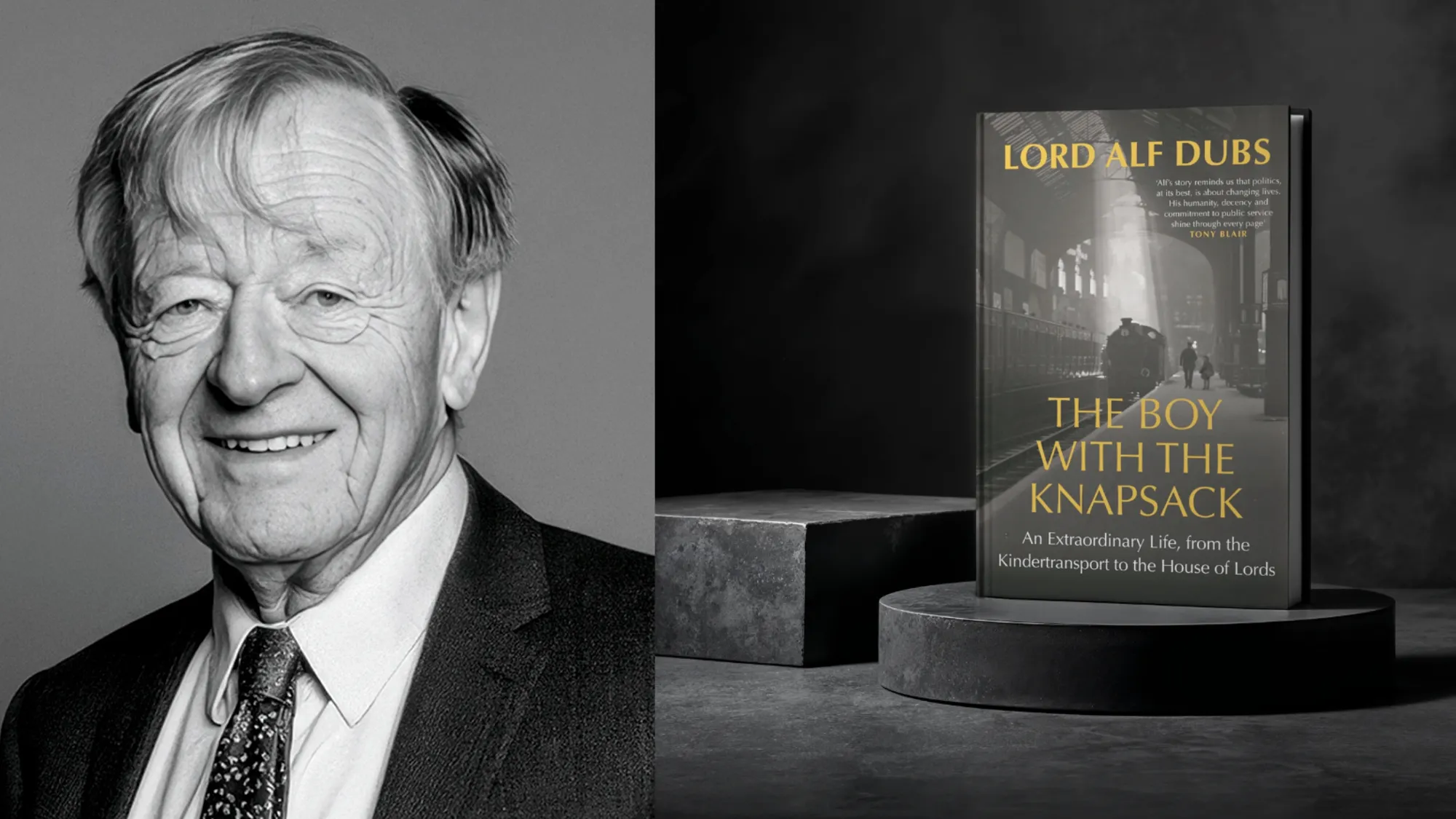 Book Talk – In Conversation Event: The Boy with the Knapsack – An Extraordinary Life, from the Kinder transport to the House of Lords. A Memoir by Lord Alf Dubs