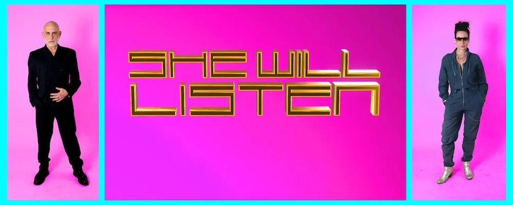 MissVergnügen presents SHE WILL LISTEN - live!