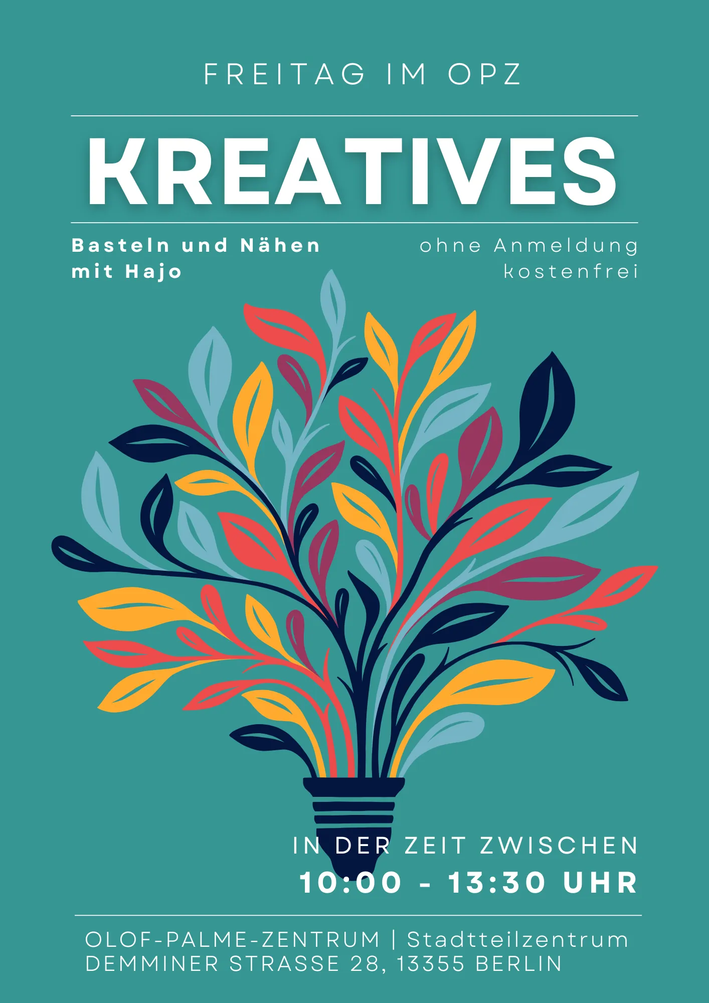 Nähen und Kreativangebot mit Hajo