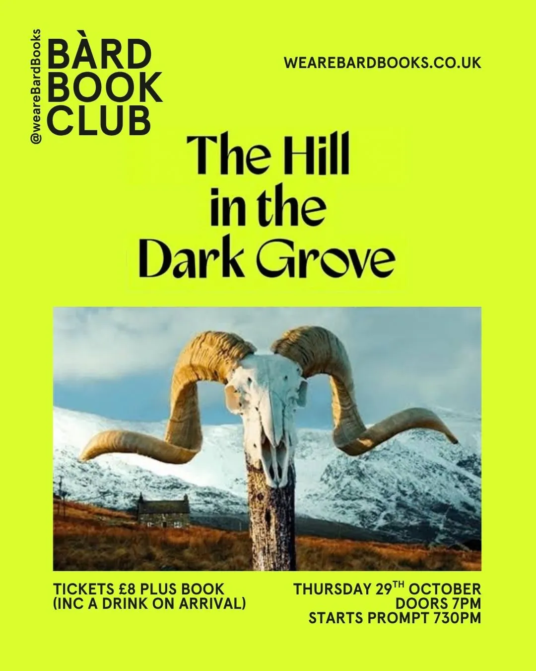 Bàrd Book Club - October