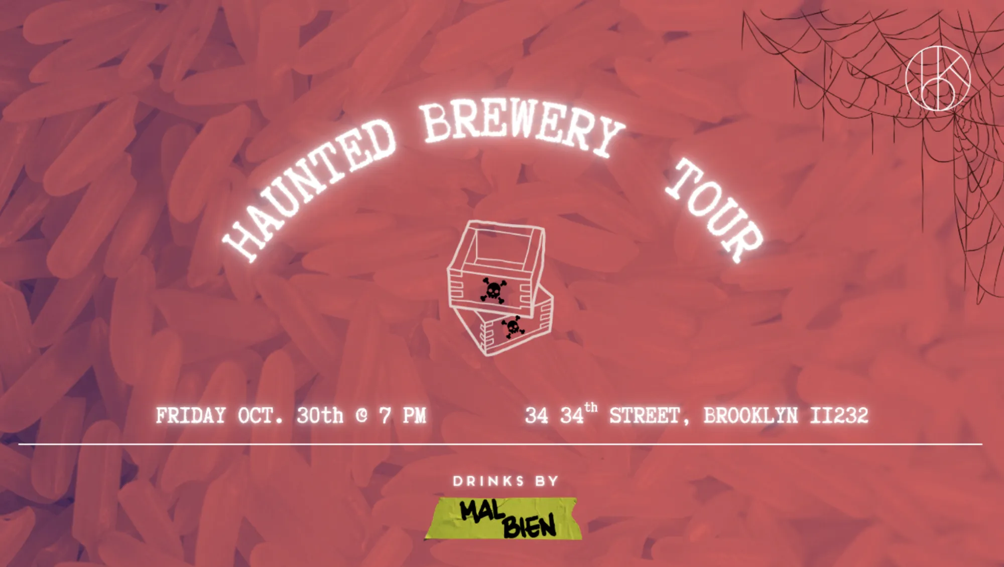 Haunted Brewery Tour and Sake Tasting