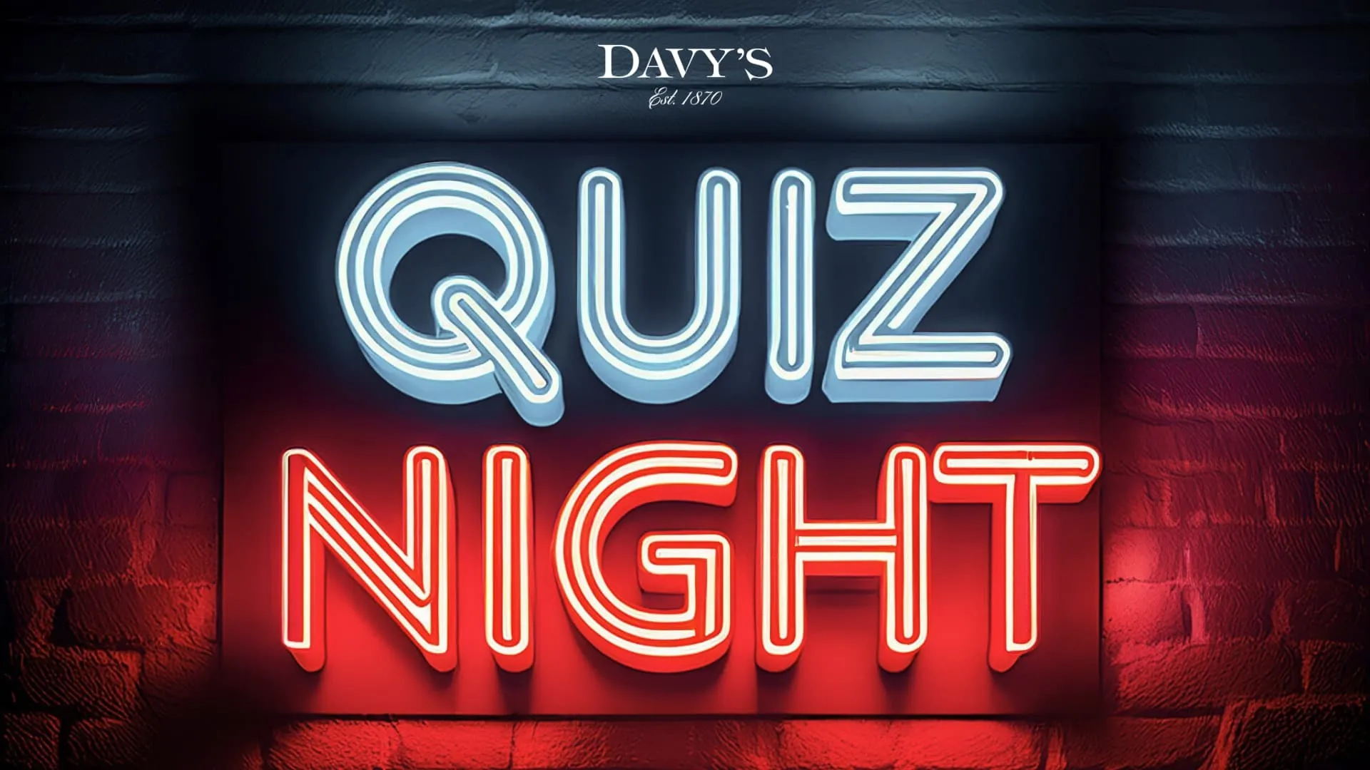 Quiz Night at Davy’s at Holborn