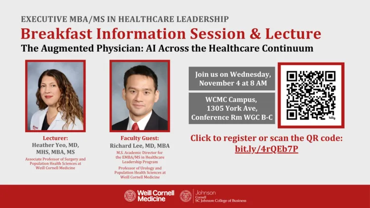 Breakfast Information Session & Faculty Spotlight