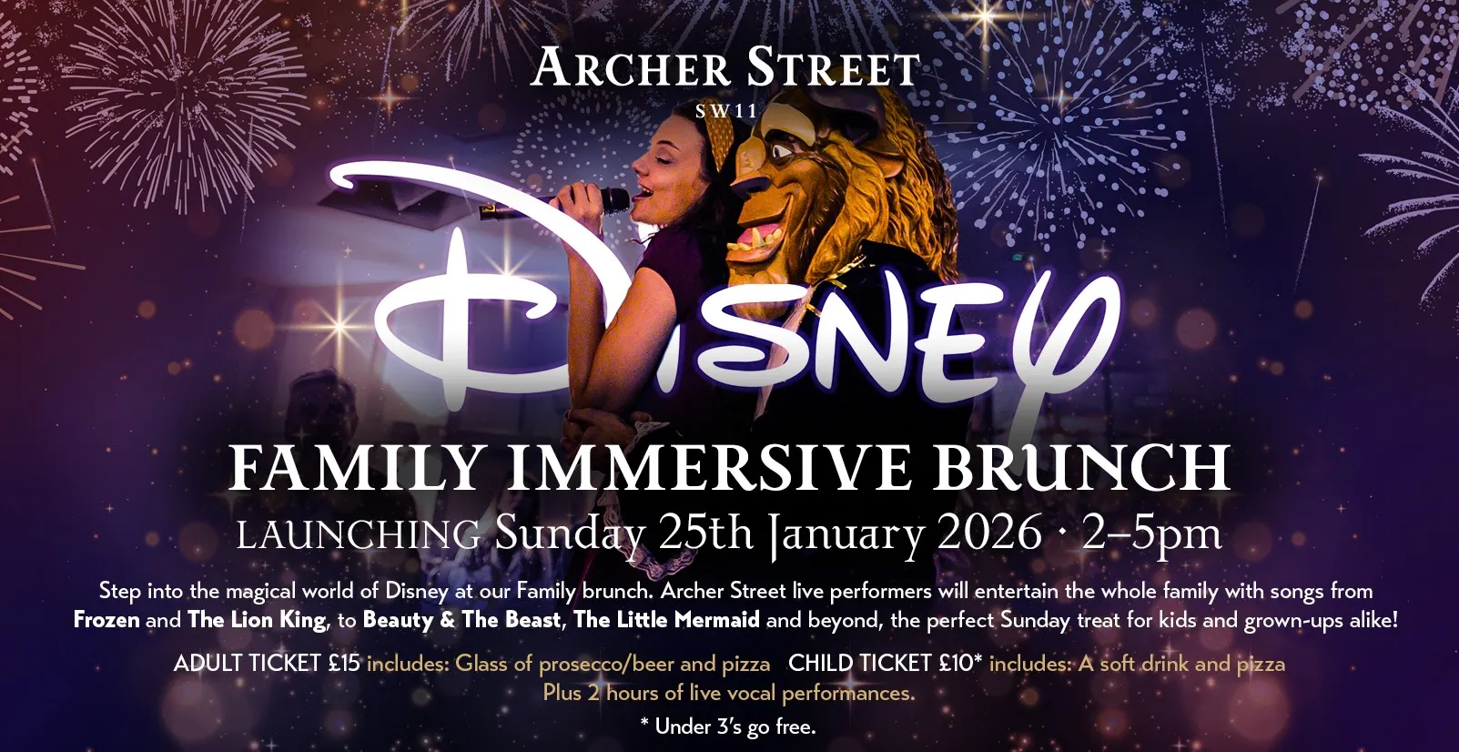 Disney Family Immersive Brunch, Northcote Road