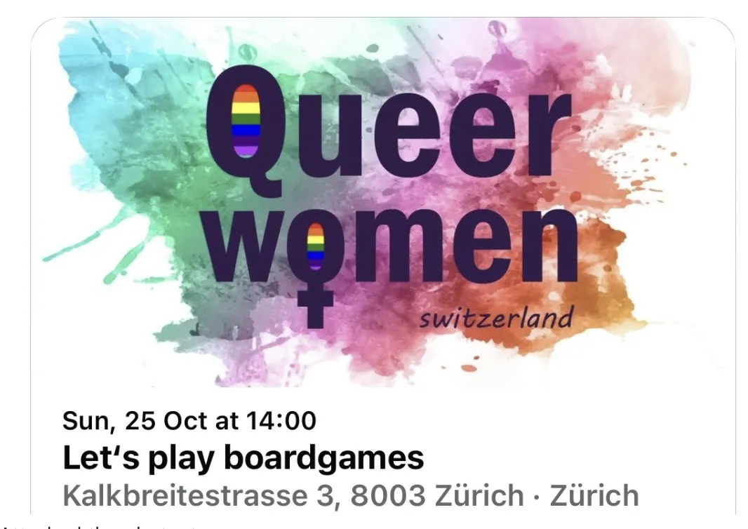 Brettspielnachmittag mit queeren Frauen in der Schweiz
