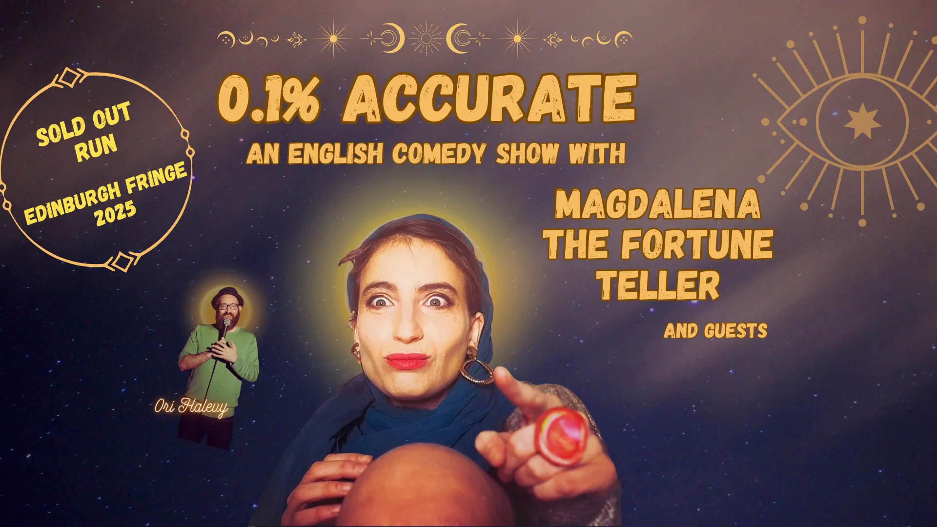 0.1% Accurate- Comedy night in English
