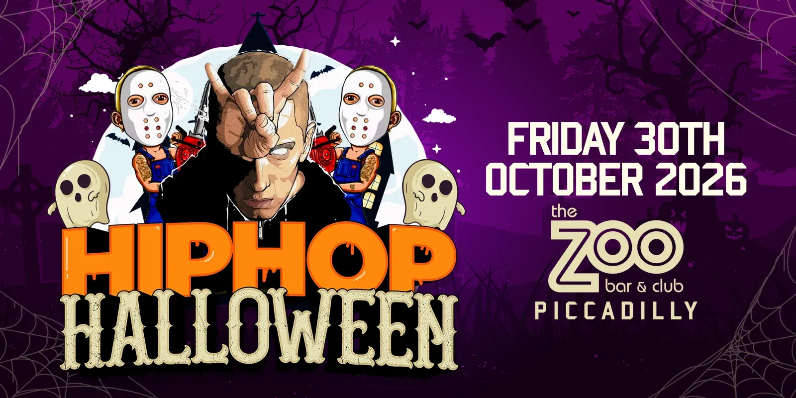 The Hip Hop Halloween - Central London Halloween Party