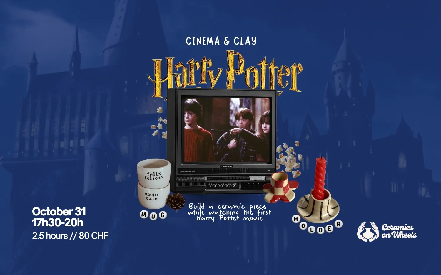 Cinema & Clay (Harry Potter) - Pottery Workshop