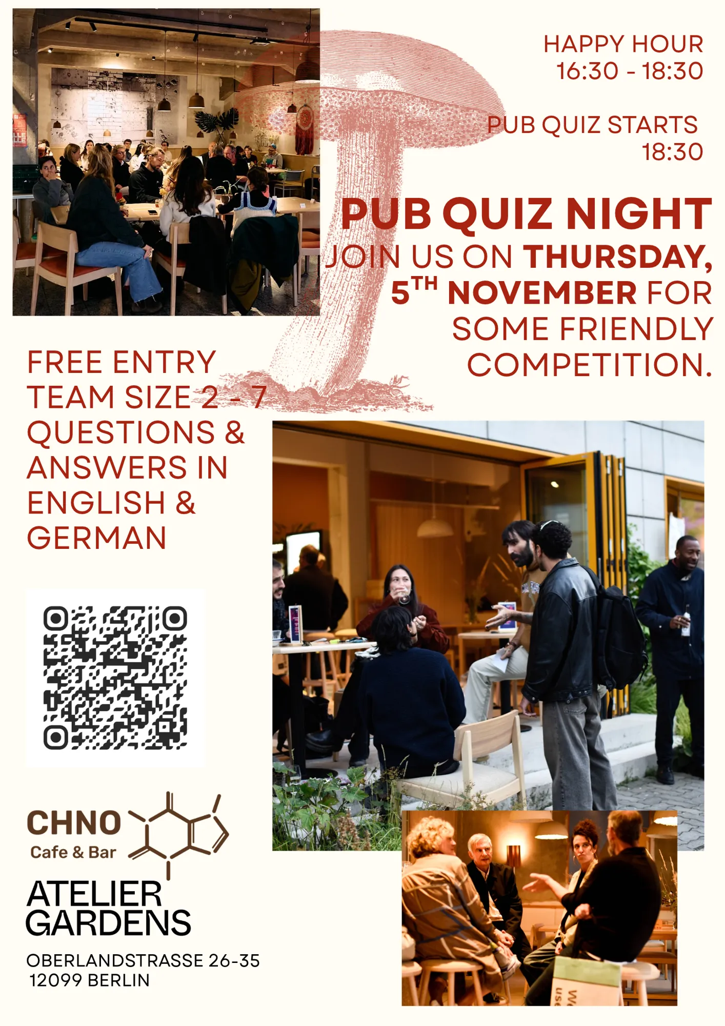 First Thursdays – November Trivia Night