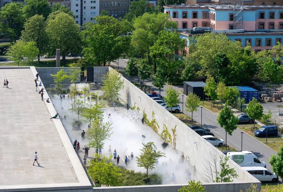 Fujiko Nakaya: Fog Sculpture in the Sculpture Garden