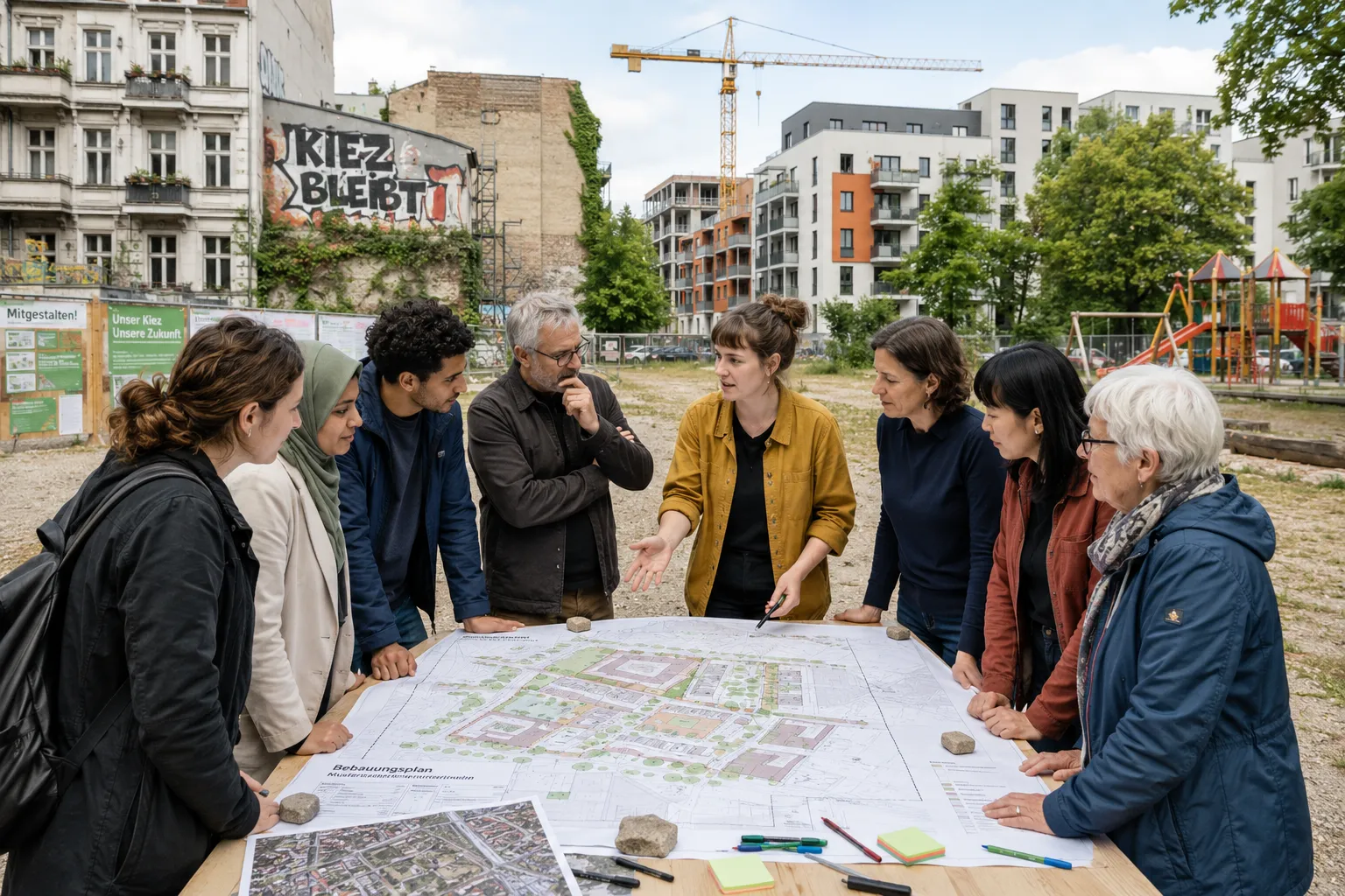 Planen, Beteiligen, Bauen – Einführung in die bezirkliche Stadtentwicklung