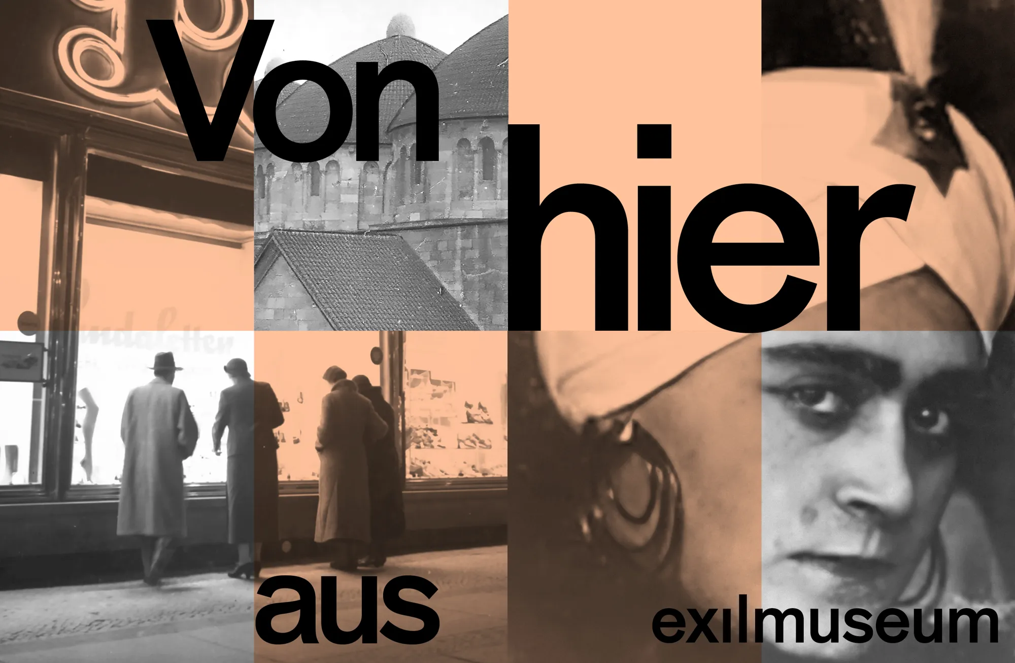 Ausstellung Von hier aus: Geschichten des Exils aus der Fasanenstraße