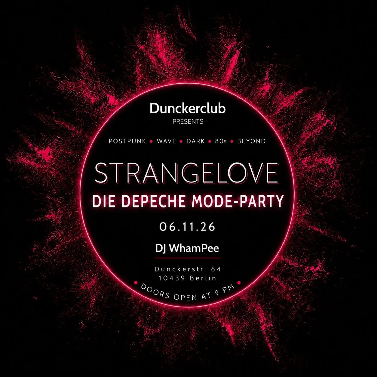 - Strangelove - Die Depeche Mode Party (*)