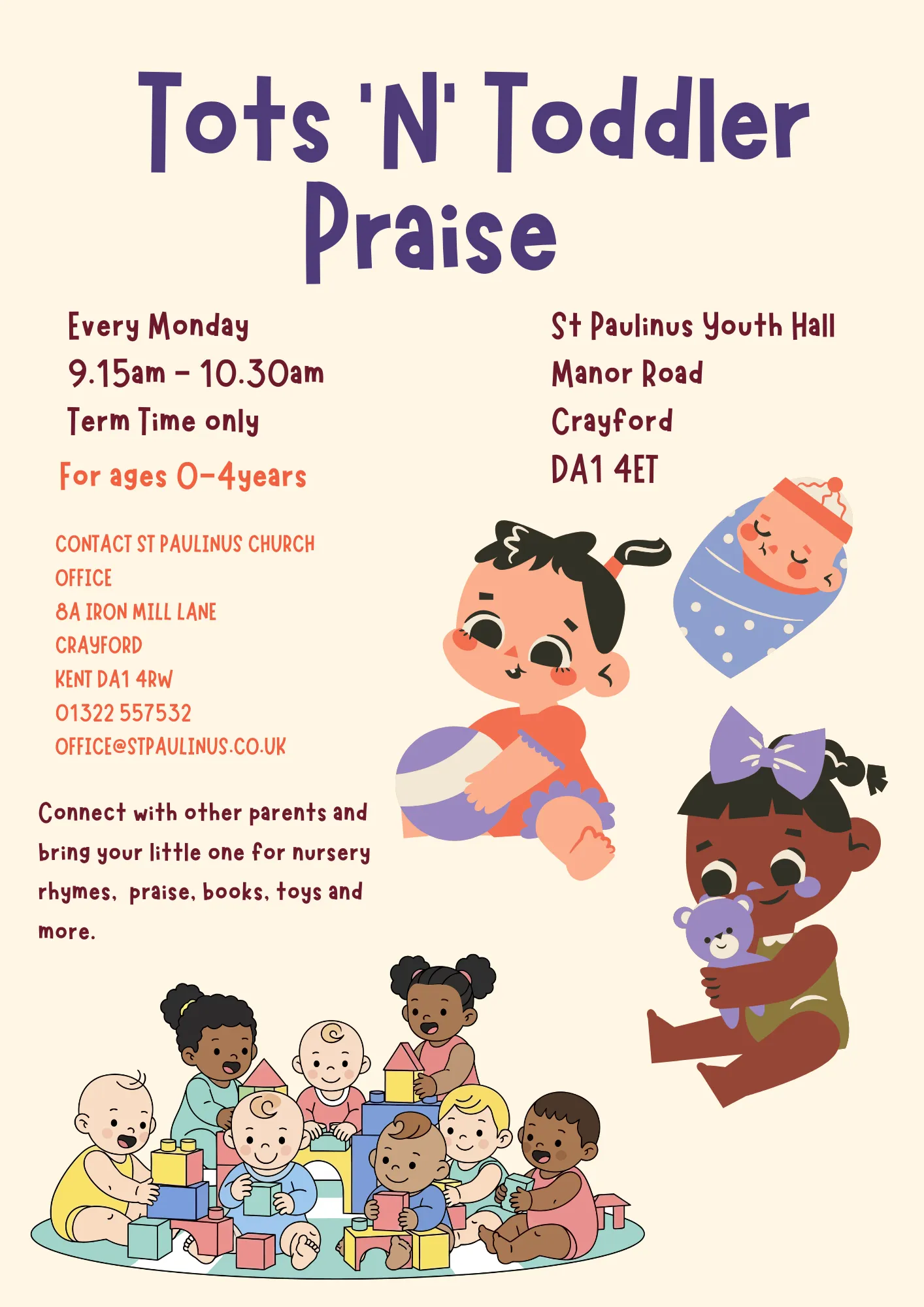 Tots n Toddler Praise – All Souls Day week