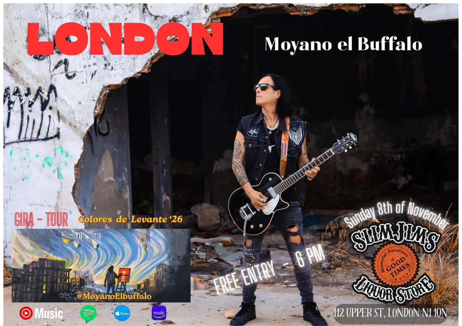 Moyano 'El Buffalo' (Album Launch Party)
