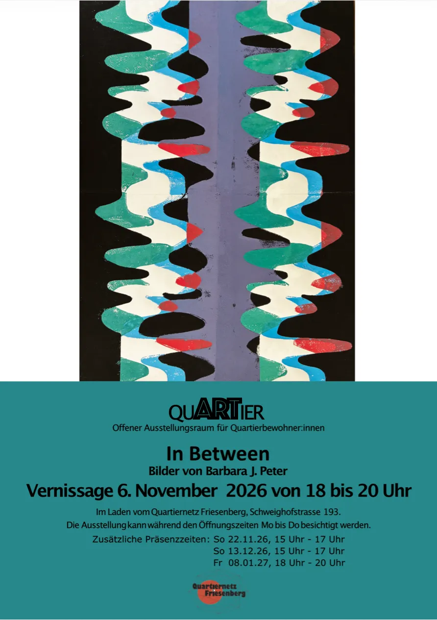 Vernissage im quARTier – In Between