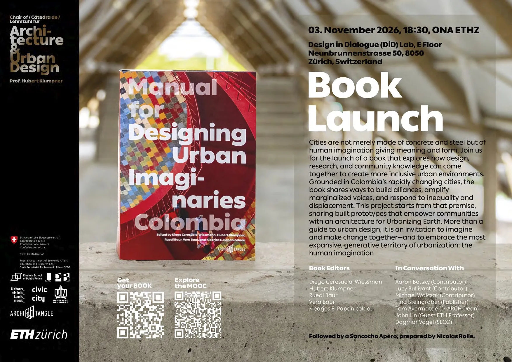 Book Launch: 'Manual for Designing Urban Imaginaries Colombia'