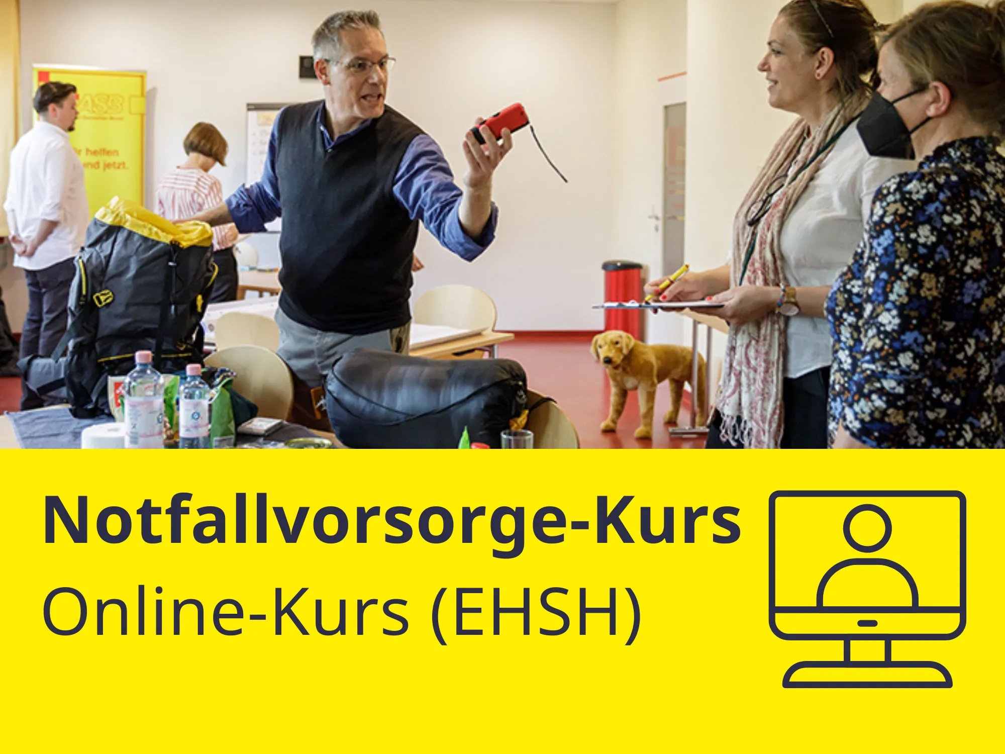Vorbeugung und Reaktion in Notlagen (EHSH - Modul 2) ONLINEKURS