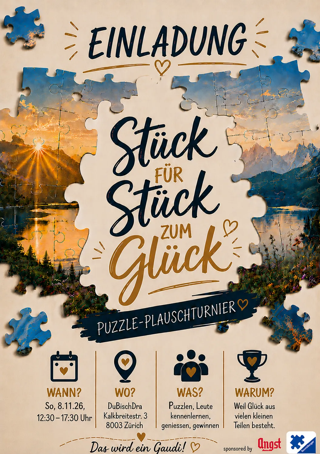 🧩 Stück für Stück – Puzzle-Turnier