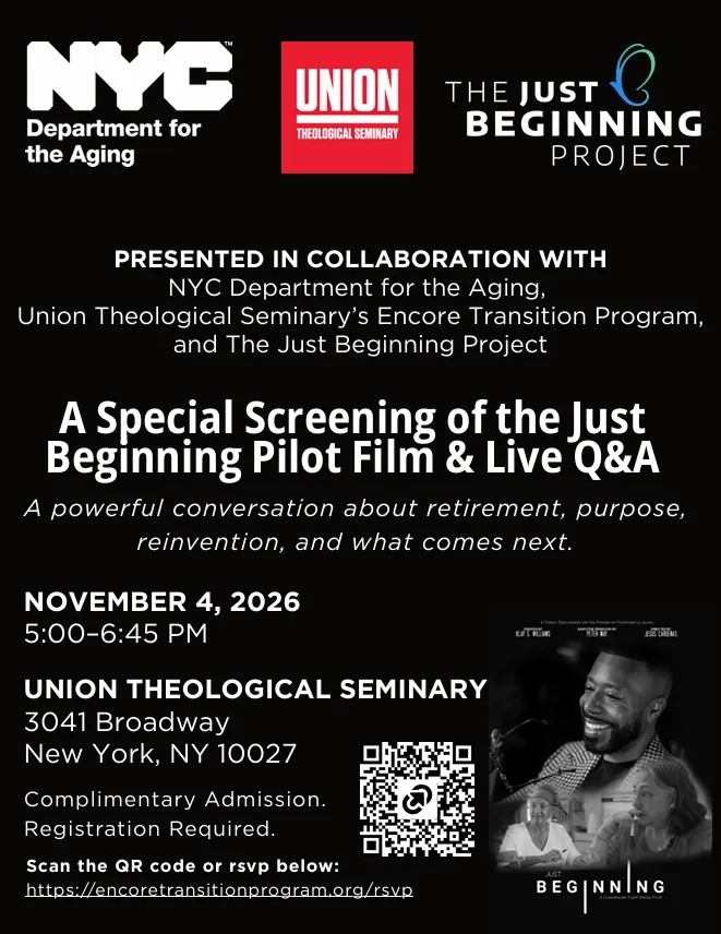 Screening of the Just Beginning Pilot Film & Live Q&A