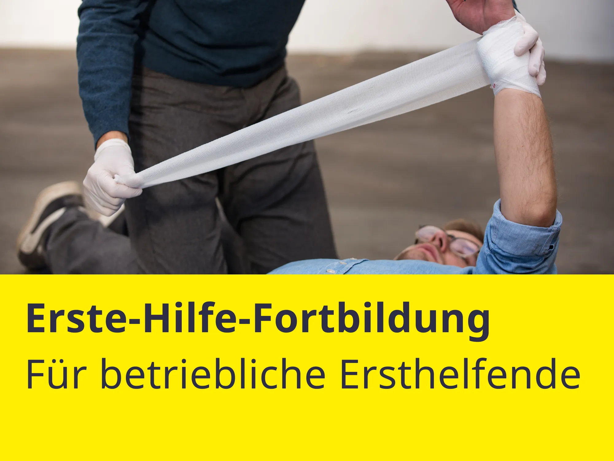 Erste-Hilfe-Fortbildung