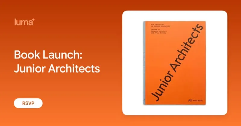 Book Launch: Junior Architects