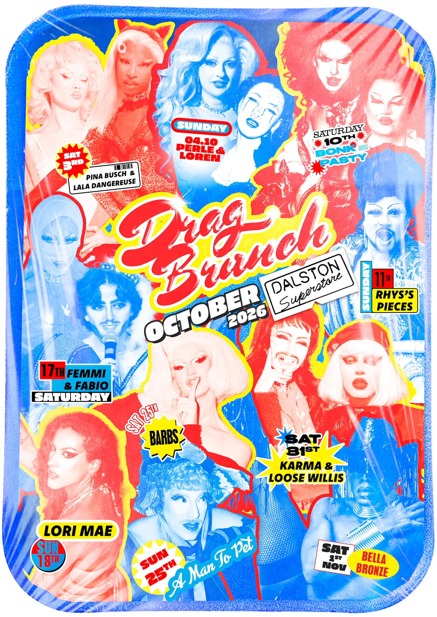 Drag Brunch at Dalston Superstore with Karma & Loose Willis