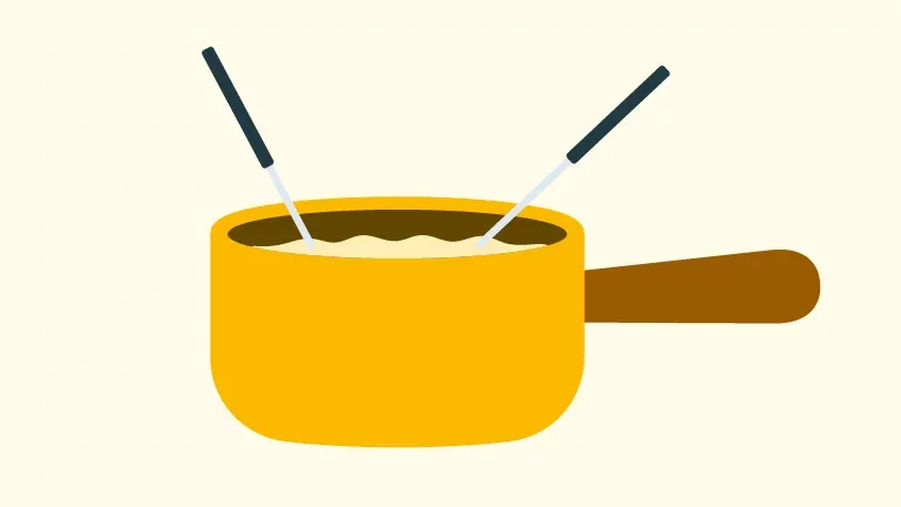 Fondue- und Raclettestube