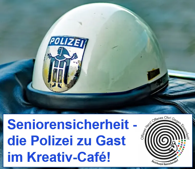 Die Polizei zu Gast im Kreativ-Café!