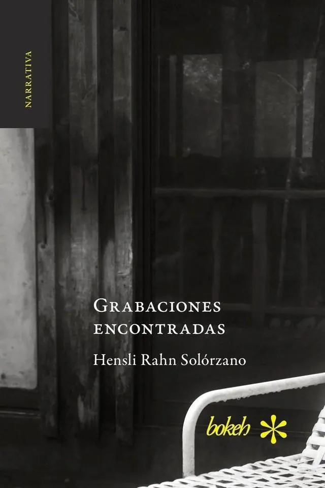 Hensli Rahn Solórzano presenta su libro de cuentos: Grabaciones encontradas