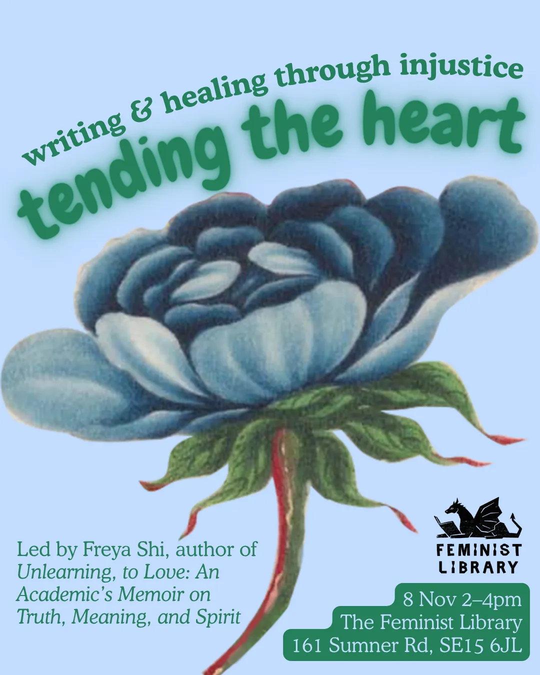 Tending the Heart: Writing & Healing through Injustice