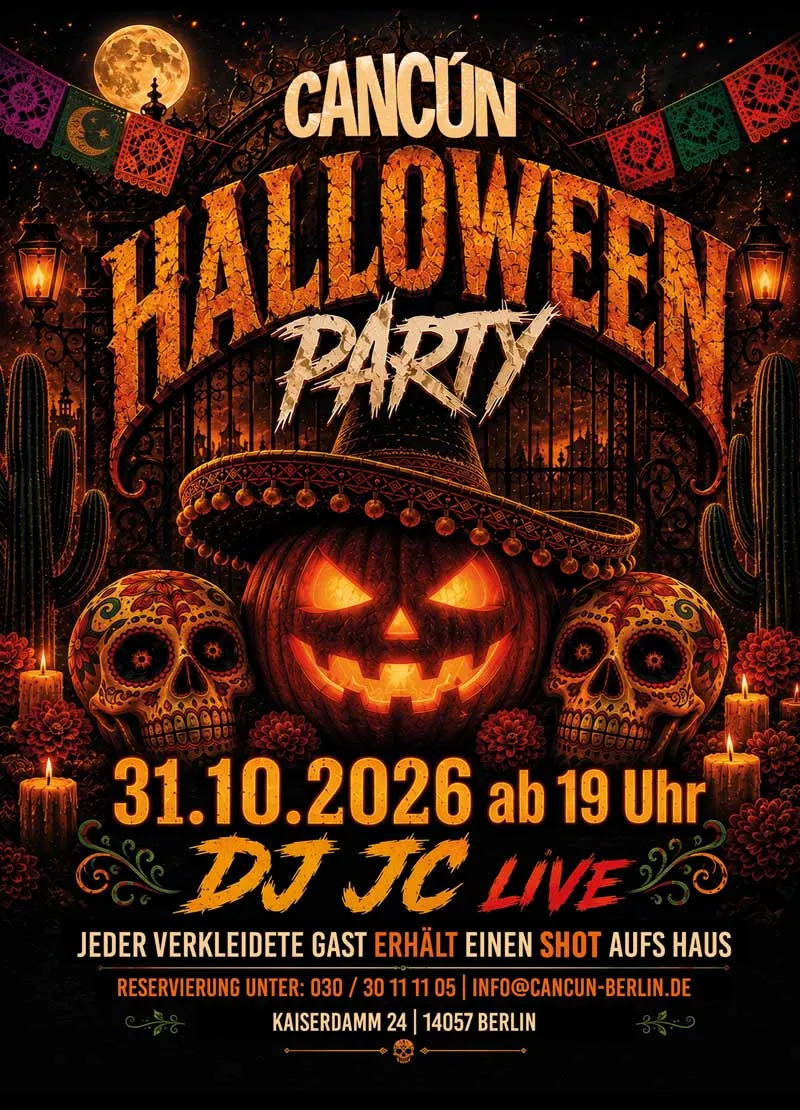 Cancun Kaiserdamm – Halloween Party