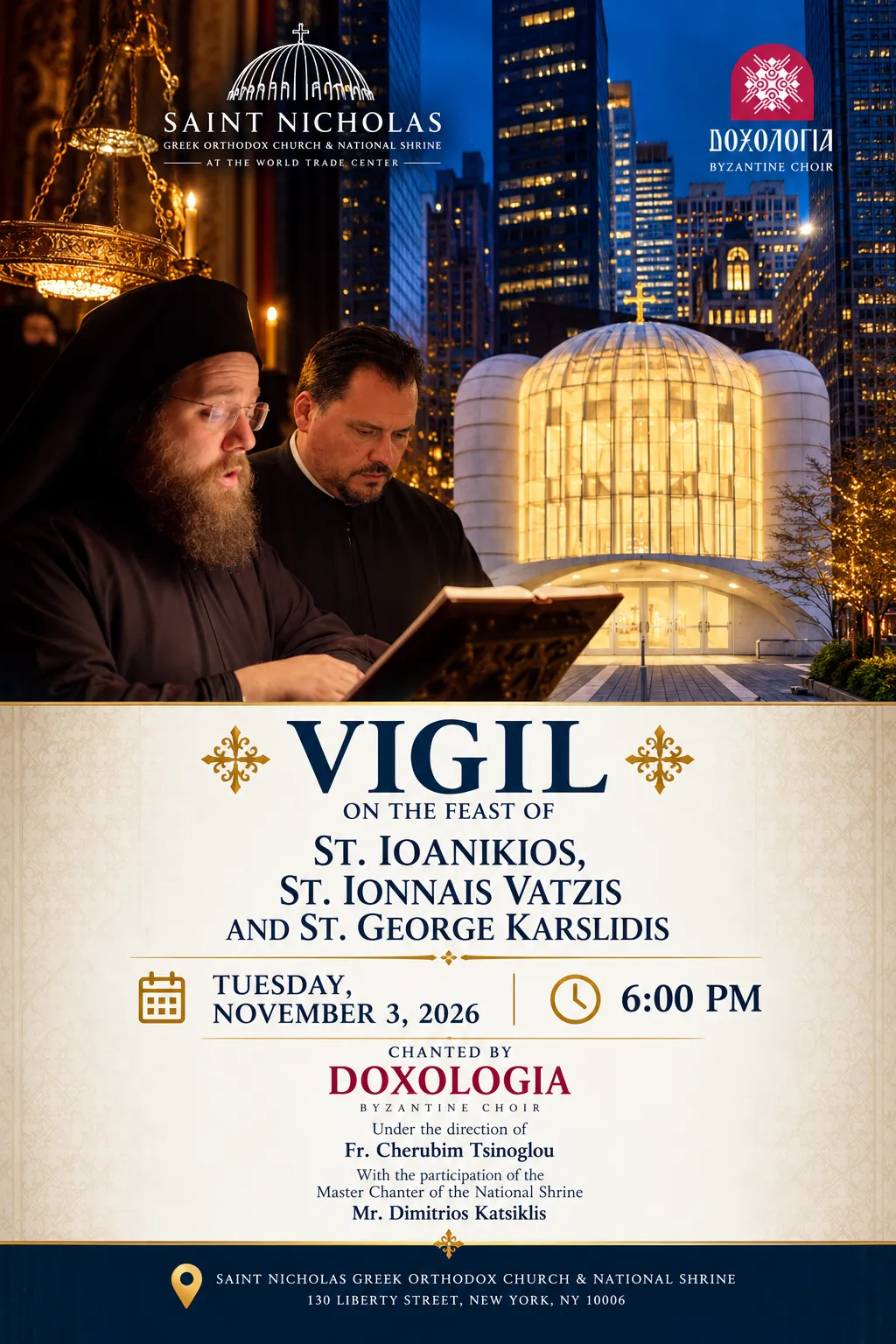Event: Solemn Byzantine Vigil