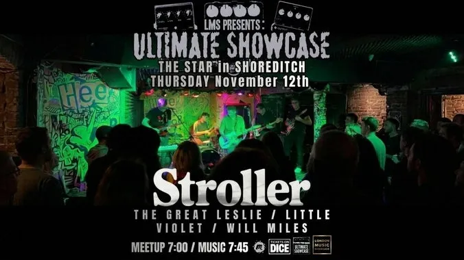 Gigs and Drinks 😄🍻 @The Star in Shoreditch - STROLLER (Ticketed)